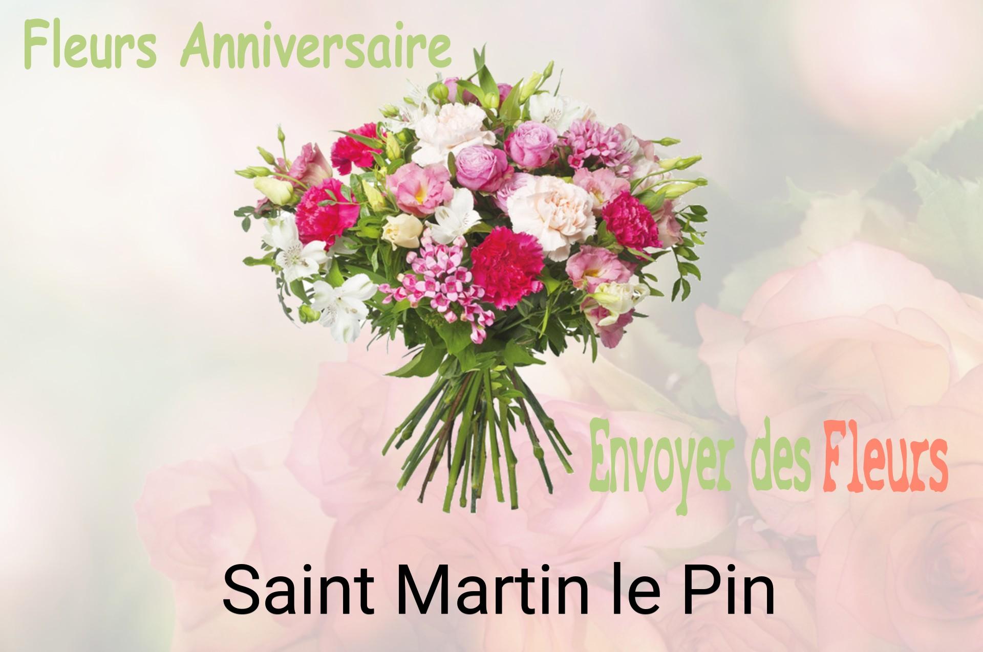 Bouquet de fleurs d’anniversaire livré à Saint-Martin-le-Pin