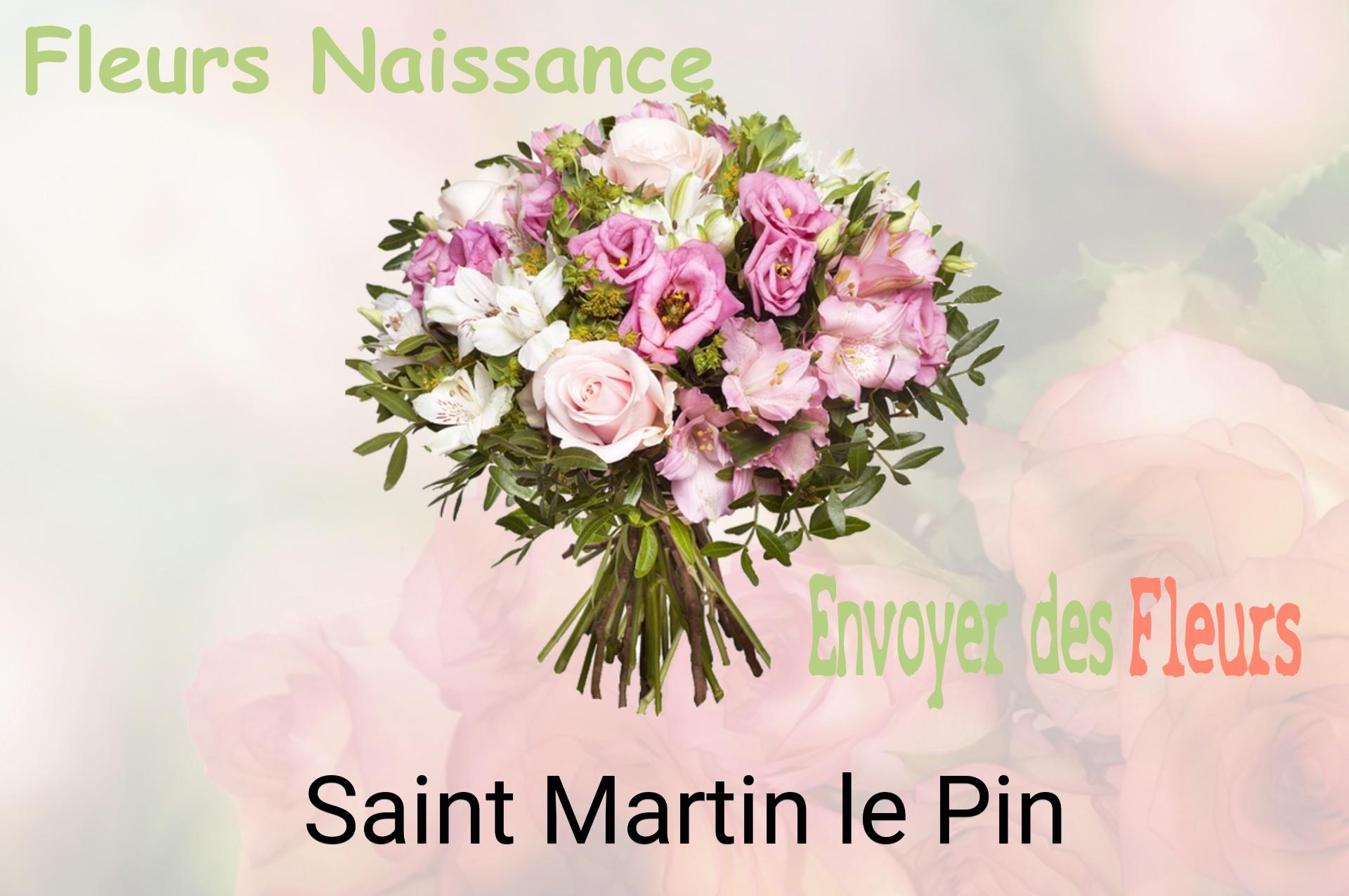 Bouquet de fleurs de naissance livré à Saint-Martin-le-Pin